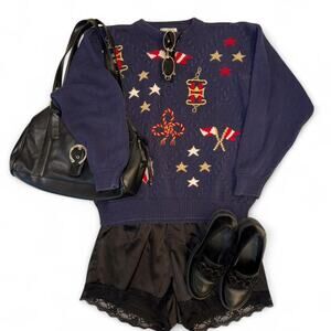 vtg 80s 90s nautical cape cod fishermancore coastal grandma